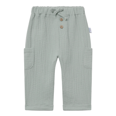 Image of kindsgard Pantaloni di mussola solmig menta059