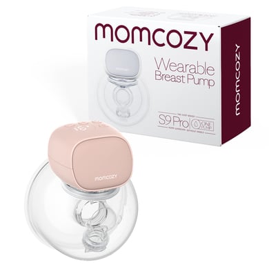 MOMCOZY momcozy Tire-lait simple portable S9 Pro, dégradé de rose