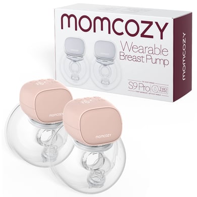 momcozy Tire-lait double portable S9 Pro, rose