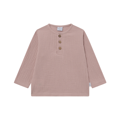 Image of kindsgard Camicia in mussola a maniche lunghe solmig rosa059