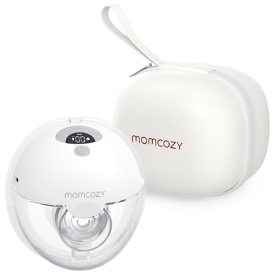 MOMCOZY momcozy Tire-lait simple portable M5, gris piquant