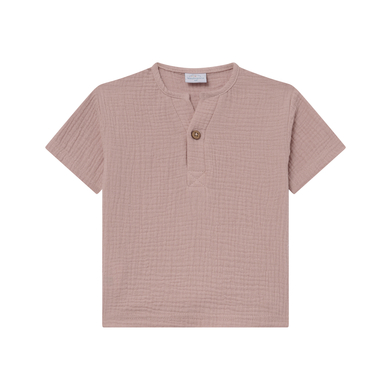 kindsgard Musselin T-Shirt solmig rosa