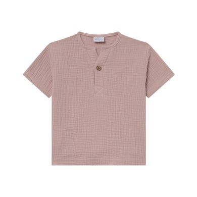 Levně kindsgard Mušelínové tričko solmig pink