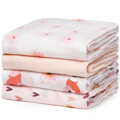 Image of momcozy Fasciatoi, Floral 4 pezzi059