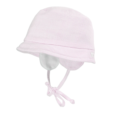 Image of Maximo Cappello rosa pallido e bianco059