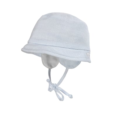 Levně Maximo Světle modrý a bílý klobouk