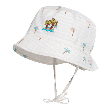 Maximo Petit chapeau Palmier brun coquille