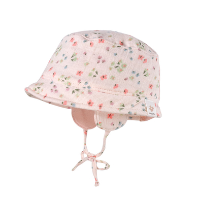 Image of Maximo Cappello a fiori rosa pallido059