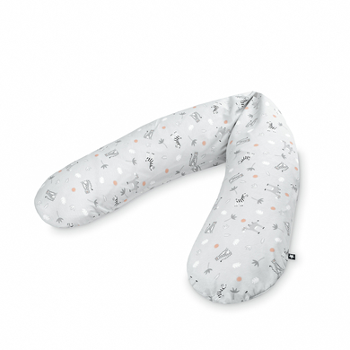 JULIUS ZÖLLNER Coussin d'allaitement savane gris 190 cm