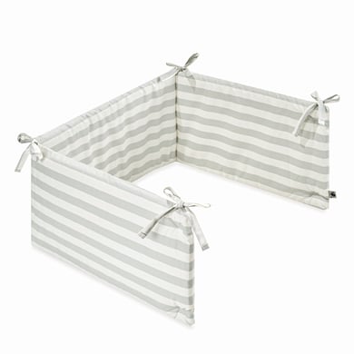 Zöllner JULIUS ZÖLLNER Tour de lit bébé Organic Stripes 180x35 cm 180