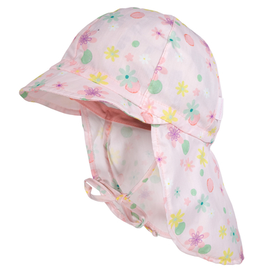 Maximo S child casquette rose fleur-dots- flower