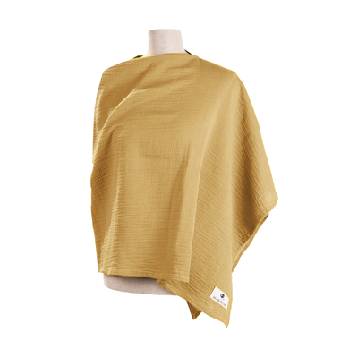 JULIUS ZÖLLNER Châle d'allaitement mousseline cannelle