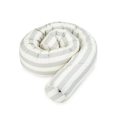 JULIUS ZÖLLNER Tour de lit traversin enfant Organic Stripes 180 cm