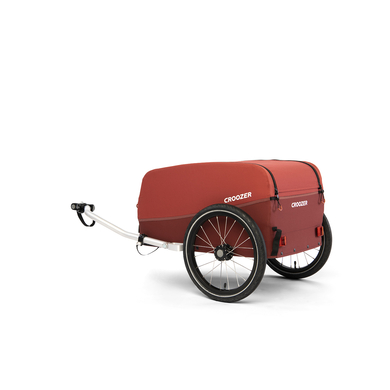 Image of CROOZER Rimorchio per biciclette Cargo Kalle Lava rosso059