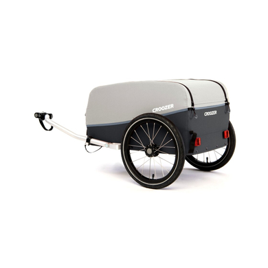 CROOZER Remorque de vélo pour bagages Cargo Kalle Stone Grey