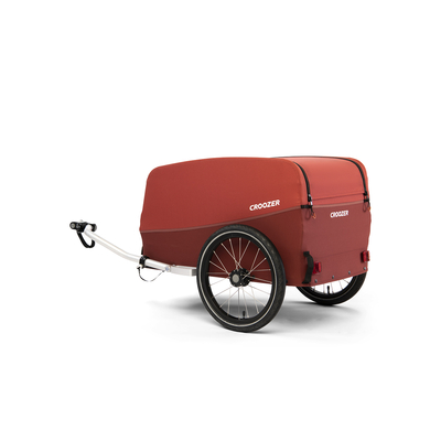 Image of CROOZER Rimorchio per biciclette Cargo Pakko Lava rosso059