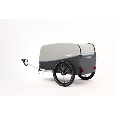 CROOZER Remorque de vélo pour bagages Cargo Pakko Stone Grey
