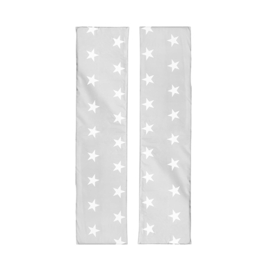 roba Coussins pour banc garniture de fête Little Stars gris blanc lot de 2