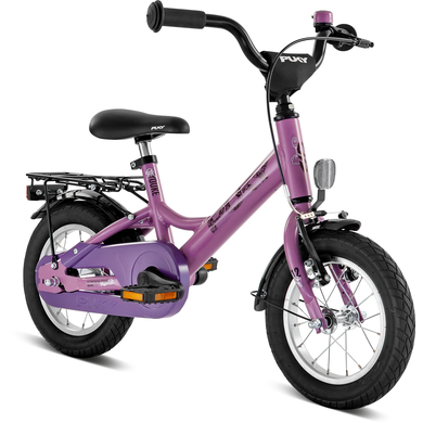 Levně PUKY ® Dětské jízdní kolo YOUKE 12, perky purple