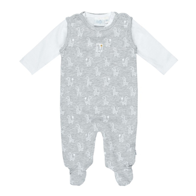 Feetje Dors-bien 2 pièces girafe gris chiné