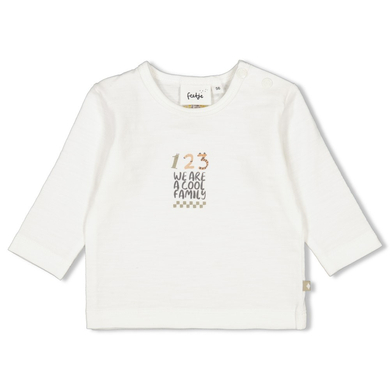 Image of Feetje Camicia a maniche lunghe Cool Family Off bianco059