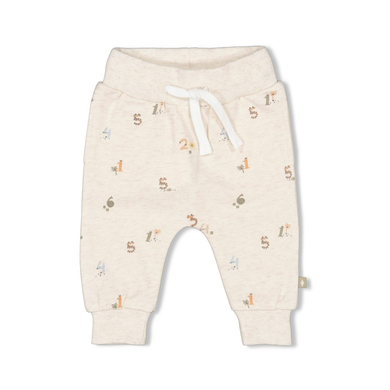 Feetje Pantalon sweat Cool Family Off white Melange