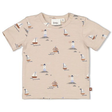 Feetje T-Shirt Let`s Sail Zand