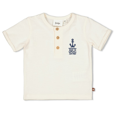 Feetje T-Shirt Let`s Sail Offwhite