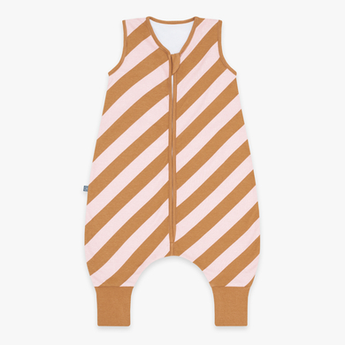 emma & noah Gigoteuse à pieds rayures roses TOG 1.0