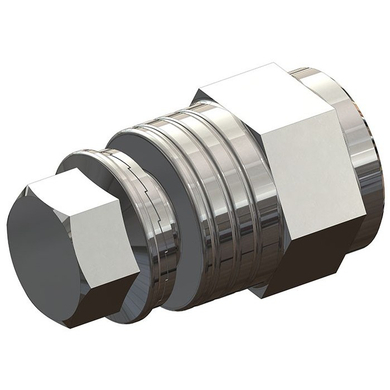 CROOZER Adaptateur écrou d'axe plein pour remorque de vélo enfant M10x1 attache universelle