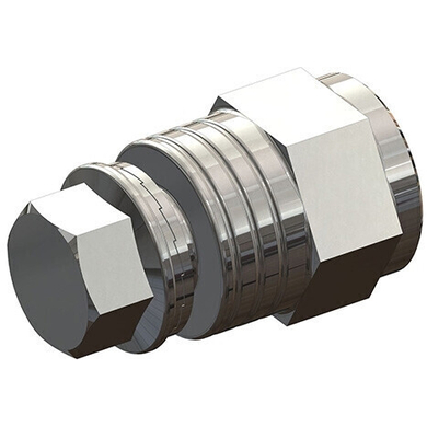 CROOZER Adaptateur écrou d'axe plein pour remorque de vélo enfant 3/8x26 attache universelle