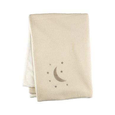 Sterntaler Babyfilt moon ecru 100 x 75 cm