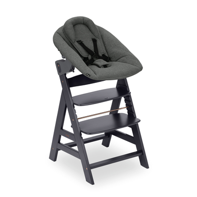 Image of hauck Seggiolone Alpha Newborn Set Plus Dark grigio059