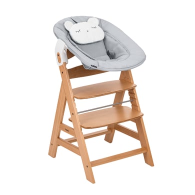 Image of hauck Seggiolone Alpha Newborn Set Pre Nature grigio059