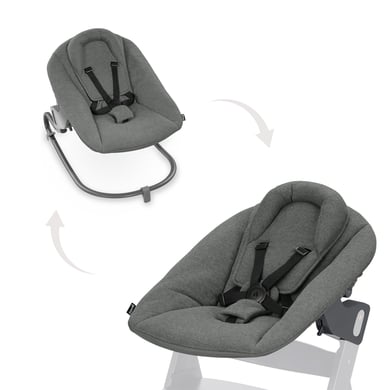 Hauck hauck Transat pour chaise haute enfant Alpha Bouncer Premium Dark Grey