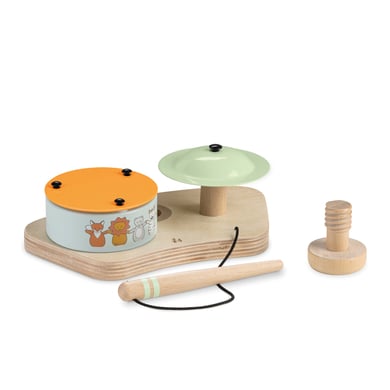 Hauck hauck Jouet musical batterie Play S Animals bois