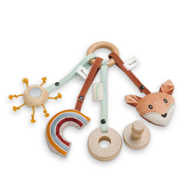 hauck Anneau de motricité/préhension Play bois