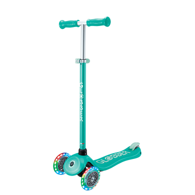 GLOBBER Trottinette enfant 3 roues PRIMO PLUS LIGHTS roues lumineuses menthe foncée/menthe