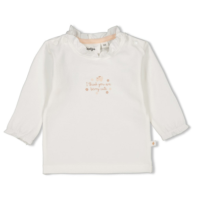 Feetje T-shirt à manches longues Strawberry Fields Off white