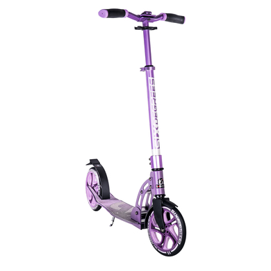SIX DEGREES Trottinette enfant 2 roues évolutive pliable aluminium 205 mm lilas