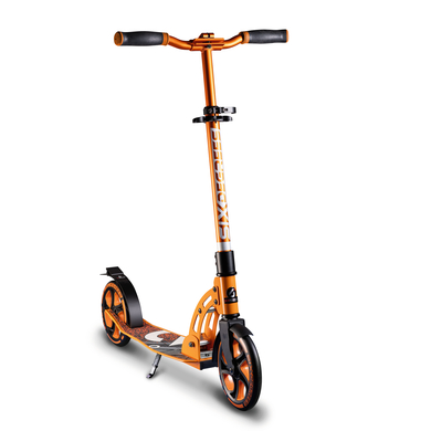 SIX DEGREES Trottinette enfant 2 roues évolutive pliable aluminium 205 mm orange