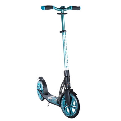SIX DEGREES Trottinette enfant 2 roues évolutive pliable aluminium 230/215 mm turquoise