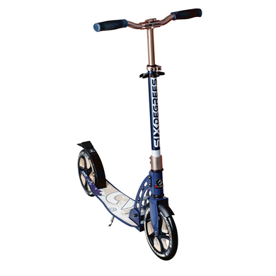 SIX DEGREES Trottinette enfant 2 roues évolutive pliable aluminium 230/215 mm crème