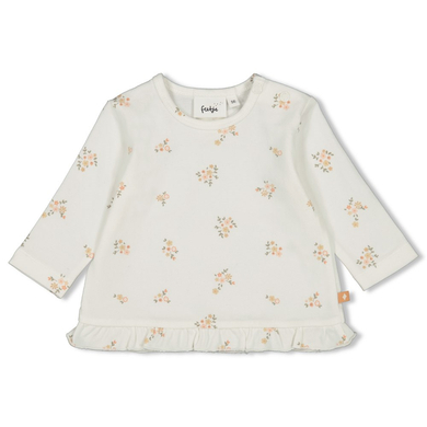 Feetje T-shirt à manches longues Bloom With Love Off white