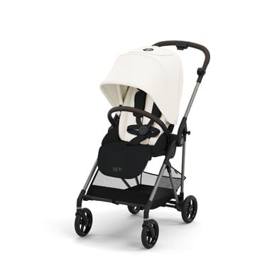 cybex GOLD Poussette compacte Melio Canvas White