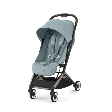 cybex GOLD Poussette compacte Orfeo Taupe Stormy Blue