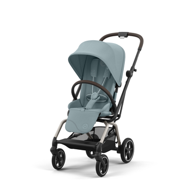 cybex GOLD Eezy S Twist+ 2 Taupe Stormy Blue barnvagn