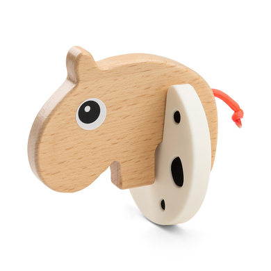 Done by Deer™ Jouet de motricité tourner griffon Ozzo bois, multicolore