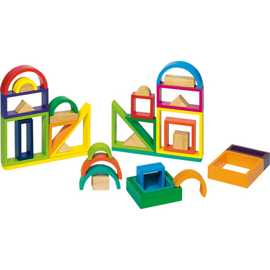 goki Blocs de construction Arc-en-ciel