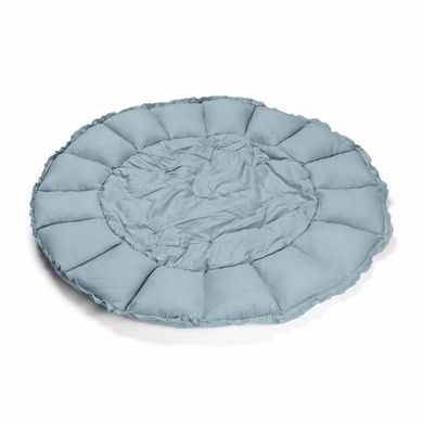 Image of play&go ® Coperta per gattonare 2 in 1 Bloom dusty blu Ø130 cm059